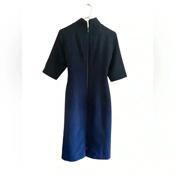 Toccin Blue Tie Waist Dress Size 8 - Picture 13 of 15